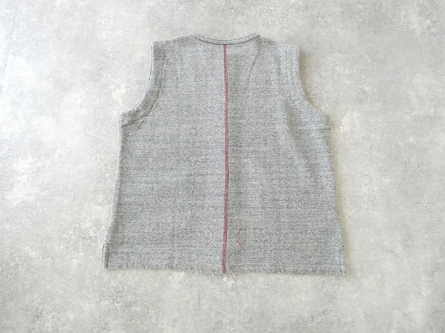 快晴堂(かいせいどう) Girl's 軽い裏毛ボタンベストの商品画像13