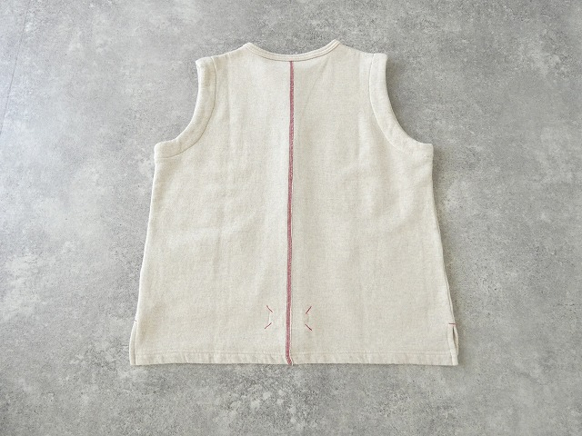 快晴堂(かいせいどう) Girl's 軽い裏毛ボタンベストの商品画像14