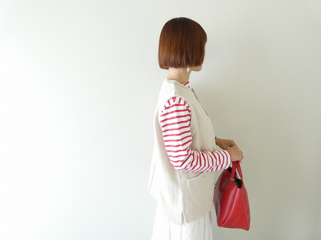 快晴堂(かいせいどう) Girl's 軽い裏毛ボタンベストの商品画像8