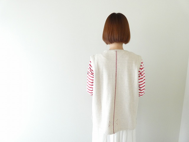 快晴堂(かいせいどう) Girl's 軽い裏毛ボタンベストの商品画像9