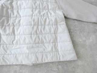 maomade(マオメイド) 圧縮ウール×中綿キルトドッキング モックネックAラインコートの商品画像33