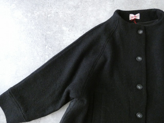 maomade(マオメイド) 圧縮ウール×中綿キルトドッキング モックネックAラインコートの商品画像36