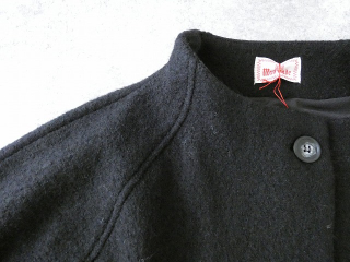 maomade(マオメイド) 圧縮ウール×中綿キルトドッキング モックネックAラインコートの商品画像41