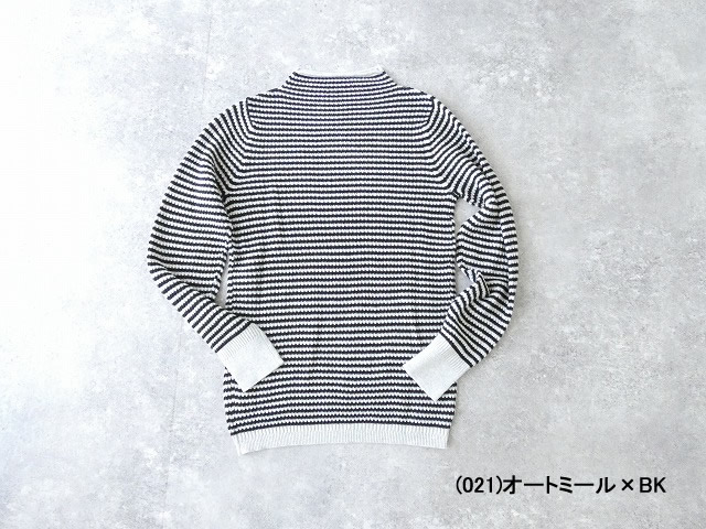 maomade(マオメイド) ふわふわワッフルシリーズ ゆるっふわっワッフル編みモックネックプルオーバーの商品画像19