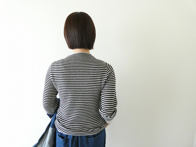 maomade(マオメイド) ふわふわワッフルシリーズ ゆるっふわっワッフル編みモックネックプルオーバーの商品画像2