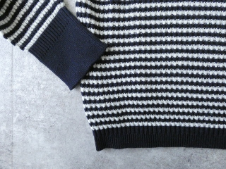 maomade(マオメイド) ふわふわワッフルシリーズ ゆるっふわっワッフル編みモックネックプルオーバーの商品画像30