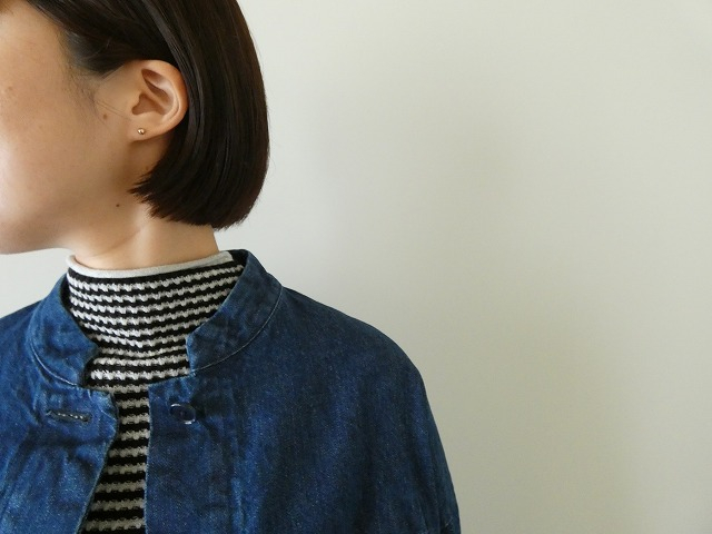 maomade(マオメイド) ふわふわワッフルシリーズ ゆるっふわっワッフル編みモックネックプルオーバーの商品画像7