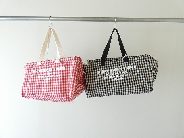 R&D.M(オールドマンズテーラー) GINGAM CHECK FLOWER MARKET BAG (S)の商品画像2