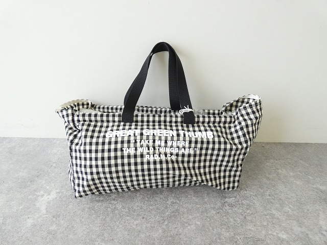 R&D.M(オールドマンズテーラー) GINGAM CHECK FLOWER MARKET BAG (S)の商品画像3