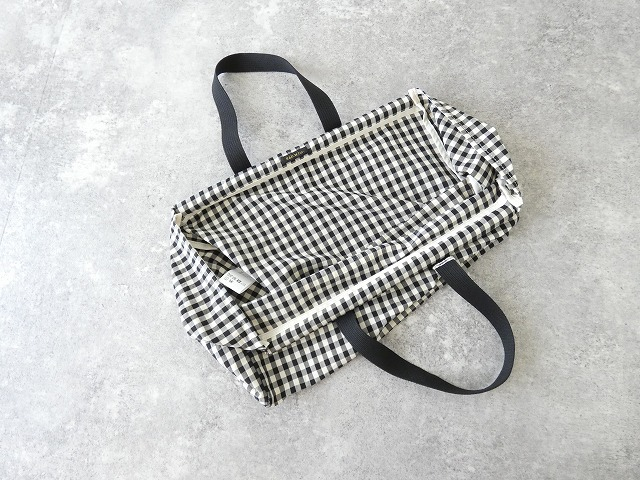 R&D.M(オールドマンズテーラー) GINGAM CHECK FLOWER MARKET BAG (S)の商品画像5