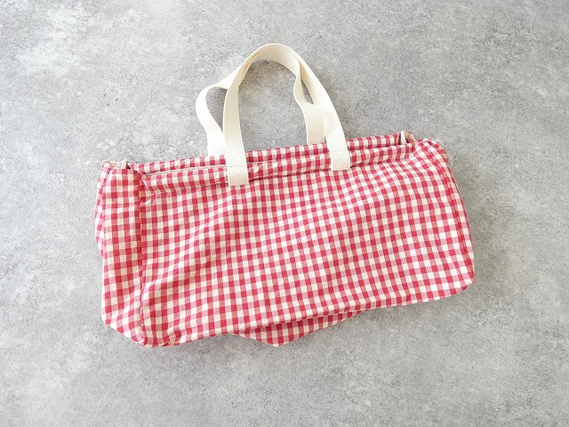 R&D.M(オールドマンズテーラー) GINGAM CHECK FLOWER MARKET BAG (S)の商品画像7