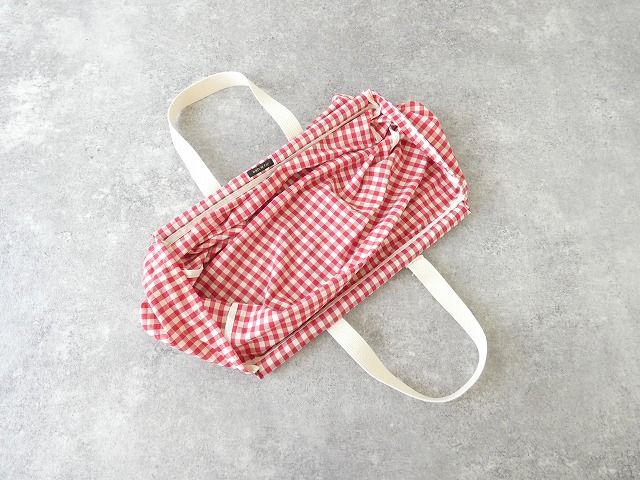 R&D.M(オールドマンズテーラー) GINGAM CHECK FLOWER MARKET BAG (S)の商品画像8