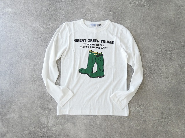 R&D.M(オールドマンズテーラー) GREEN BOOT L/T SHIRTの商品画像4