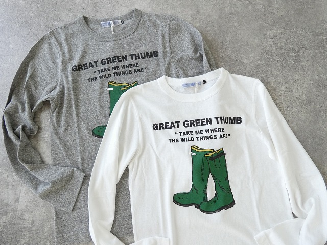 R&D.M(オールドマンズテーラー) GREEN BOOT L/T SHIRTの商品画像8