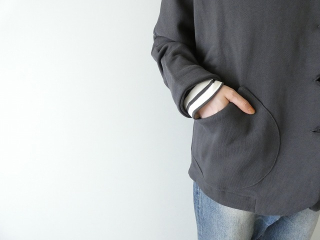 TANG(タング) コットン裏毛ショールカラーカーディガンの商品画像23