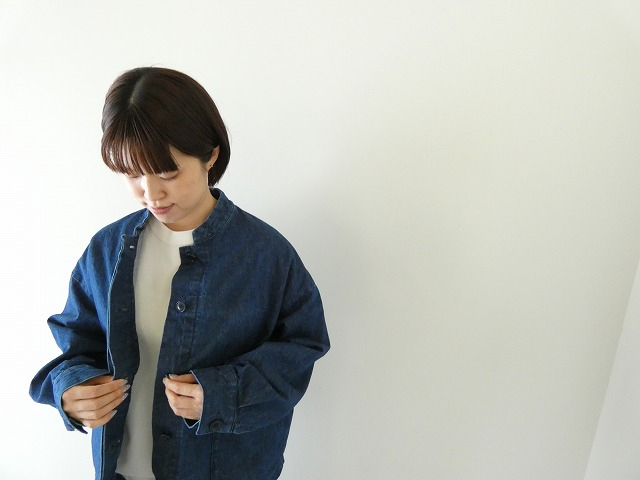 TRAVAIL MANUEL(トラバイユマニュアル) ムラ糸デニムユニティジャケットの商品画像6