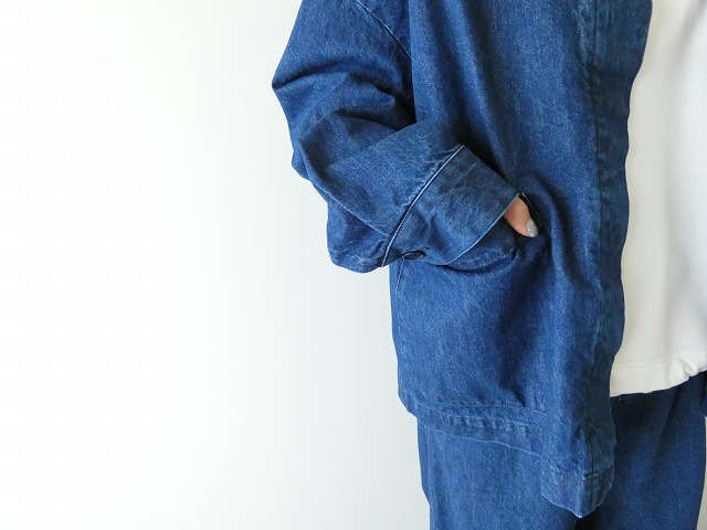 TRAVAIL MANUEL(トラバイユマニュアル) ムラ糸デニムユニティジャケットの商品画像8