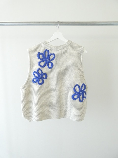 tumugu(ツムグ) ハンド刺繍ラムナイロン2WAYベストの商品画像2