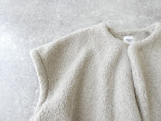 UNIVERSAL SEVEN(ユニヴァーサル セブン) ボアフレンチスリーブショートベストの商品画像24