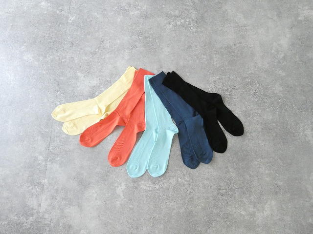 Veritecoeur(ヴェリテクール) 5COLOR RIB SOCKSの商品画像1