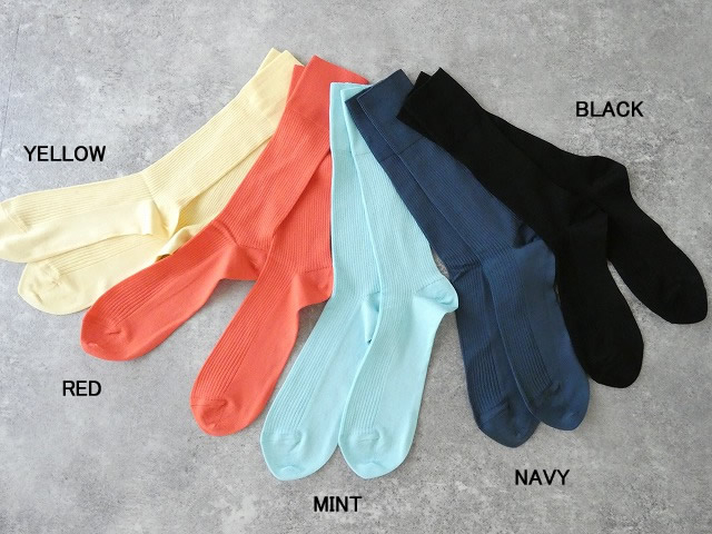 Veritecoeur(ヴェリテクール) 5COLOR RIB SOCKSの商品画像3