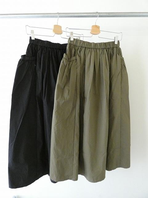 ichi(イチ) コットンナイロンクロススカートの商品画像12