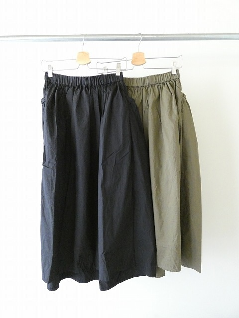 ichi(イチ) コットンナイロンクロススカートの商品画像2