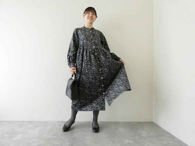 sosotto(ソソット) リバティコーデュロイヨーク切替ギャザーワンピースの商品画像9