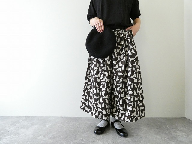 sosotto(ソソット) リバティコーデュロイスカート見えパンツの商品画像5