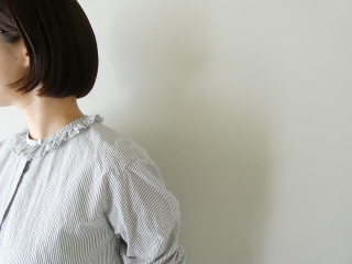 homspun(ホームスパン) ハイカウントクロスフリルブラウスの商品画像21