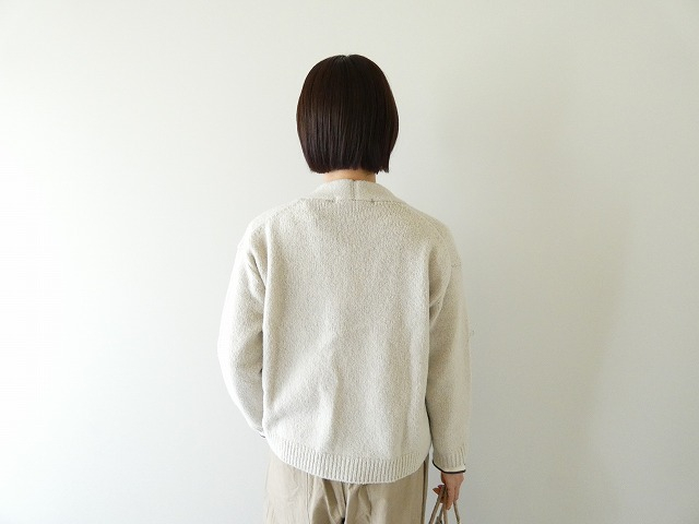 evam eva(エヴァムエヴァ) renew-wool cardiganの商品画像2