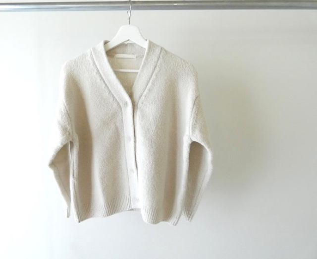evam eva(エヴァムエヴァ) renew-wool cardiganの商品画像3