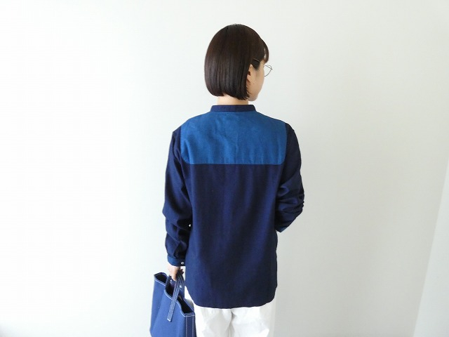 NATIC(ナティック) インディゴパッチワークシャツの商品画像10