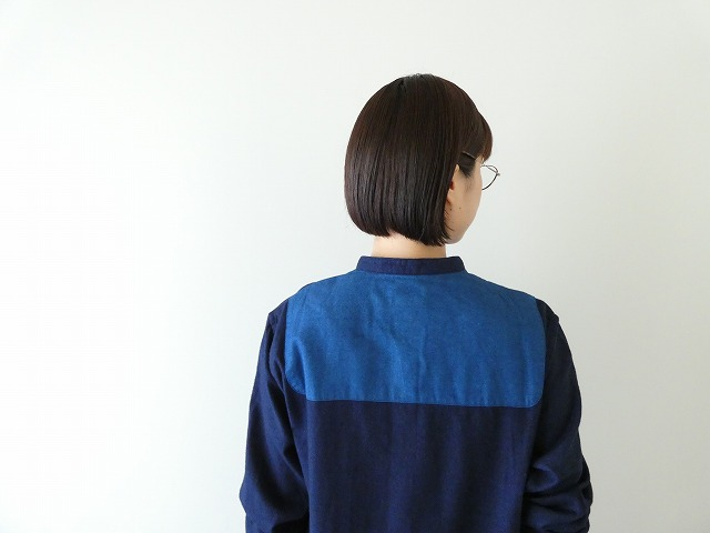NATIC(ナティック) インディゴパッチワークシャツの商品画像8