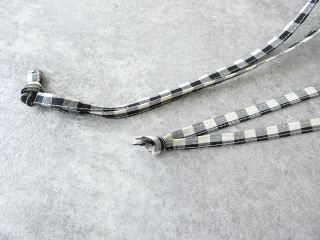 R&D.M(オールドマンズテーラー) GINGHAM CHECK DRAWSTRING BAG　Lsizeの商品画像29