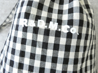 R&D.M(オールドマンズテーラー) GINGHAM CHECK DRAWSTRING BAG　Ssizeの商品画像23