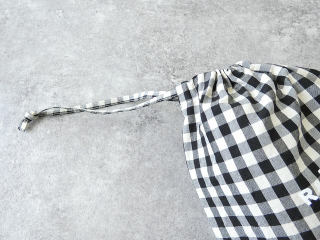 R&D.M(オールドマンズテーラー) GINGHAM CHECK DRAWSTRING BAG　Ssizeの商品画像25