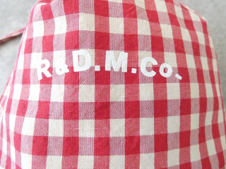 R&D.M(オールドマンズテーラー) GINGHAM CHECK DRAWSTRING BAG　Ssizeの商品画像28