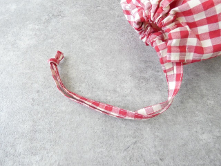 R&D.M(オールドマンズテーラー) GINGHAM CHECK DRAWSTRING BAG　Ssizeの商品画像31