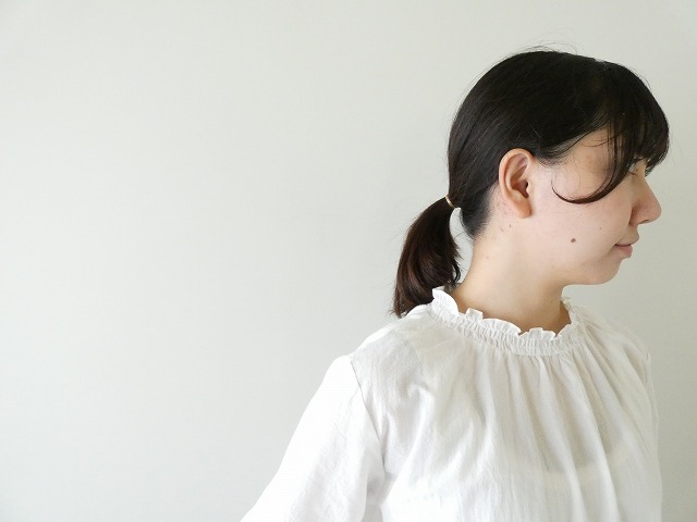 SSC 東炊きローンフリル衿ブラウスの商品画像4
