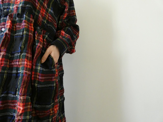 ichi Antiquités(イチアンティークス) タータンチェックドレスの商品画像5