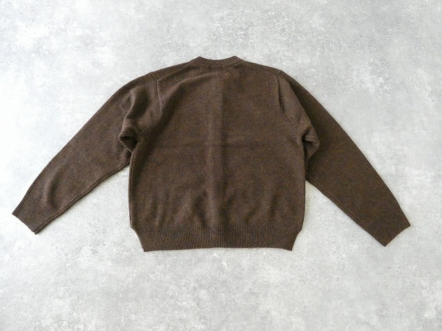 I am I in fact(アイアムアイ インファクト) UPW数字刺繍クルーカーディガンの商品画像14