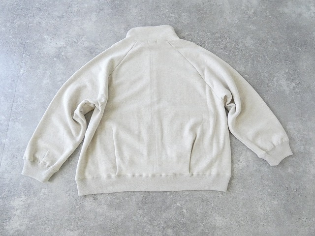 Blue Lake Market(ブルーレイクマーケット) トビ裏毛ラグランジップパーカーの商品画像10