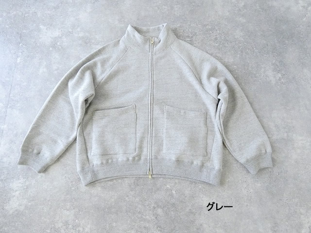 Blue Lake Market(ブルーレイクマーケット) トビ裏毛ラグランジップパーカーの商品画像11
