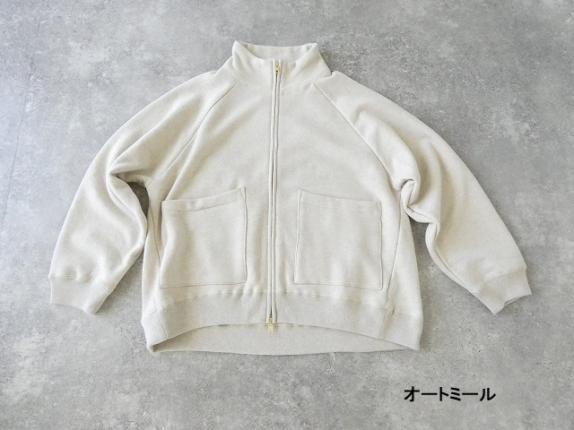 Blue Lake Market(ブルーレイクマーケット) トビ裏毛ラグランジップパーカーの商品画像9