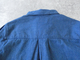 Blue Lake Market(ブルーレイクマーケット) 8オンスデニムヘムラウンドシャツジャケットの商品画像34