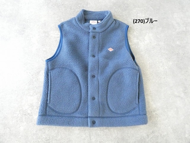 DANTON(ダントン) ダブルフェイスボアスタンドカラーベストの商品画像10