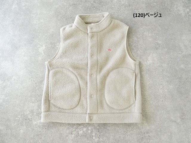 DANTON(ダントン) ダブルフェイスボアスタンドカラーベストの商品画像12