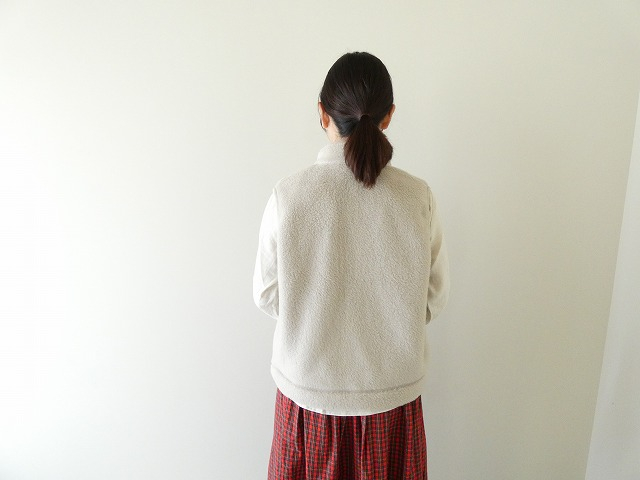 DANTON(ダントン) ダブルフェイスボアスタンドカラーベストの商品画像9