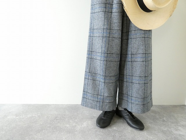 maomade(マオメイド) いつもの表微起毛チェックチェックチェックパンツの商品画像4